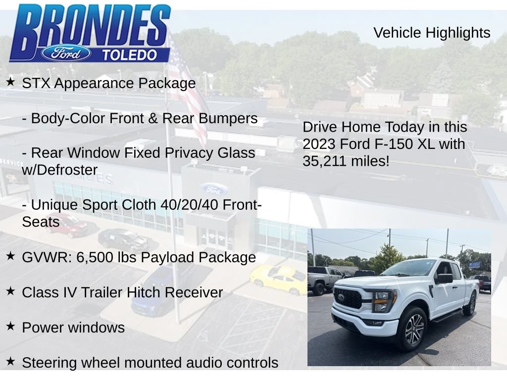 Used 2023 Ford F150 XL w/ STX Appearance Package AWD/4WD image 12
