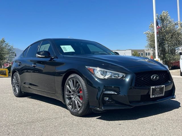 Certified 2023 INFINITI Q50 Red Sport 400 w/ Black Opal Edition RWD image 7