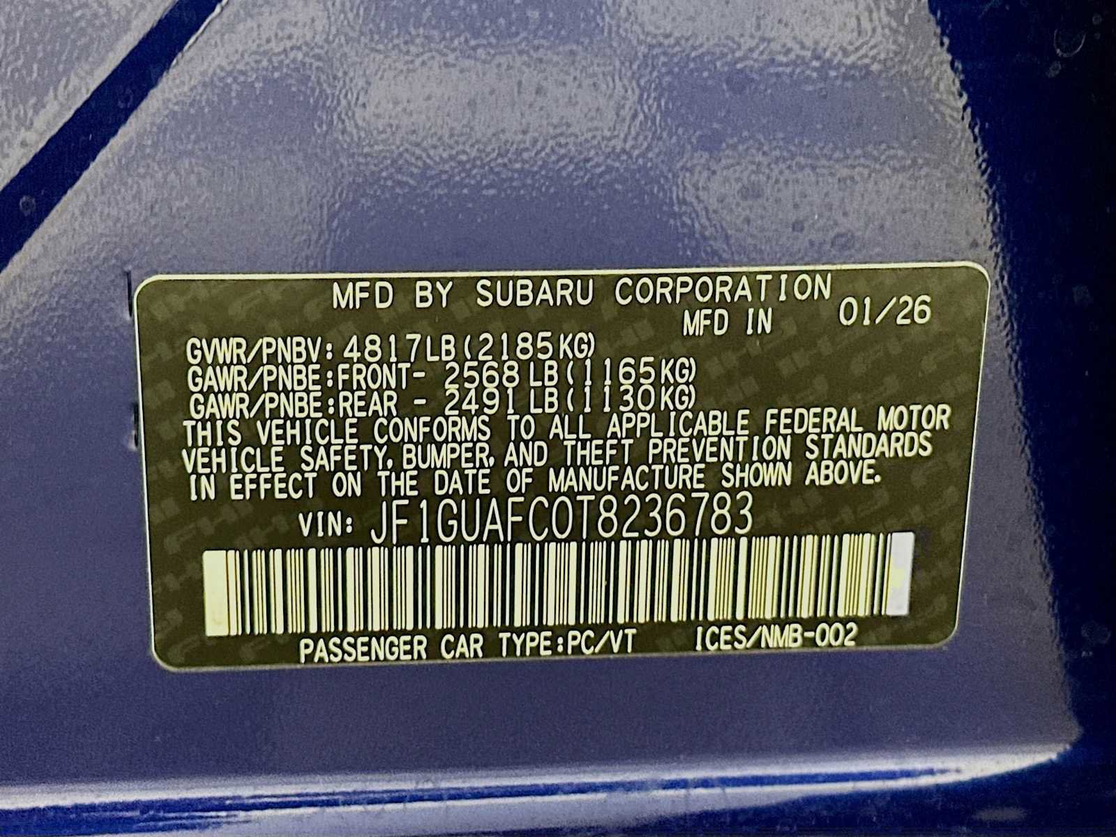 New 2026 Subaru Impreza 2.0i Sport AWD/4WD image 29