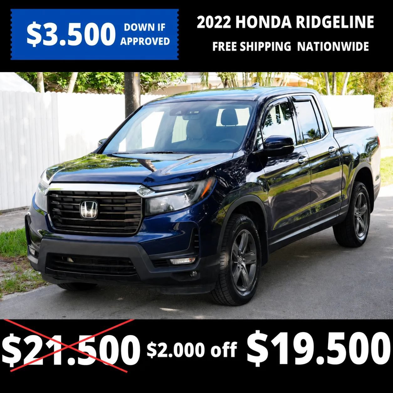 Used 2022 Honda Ridgeline RTL-E