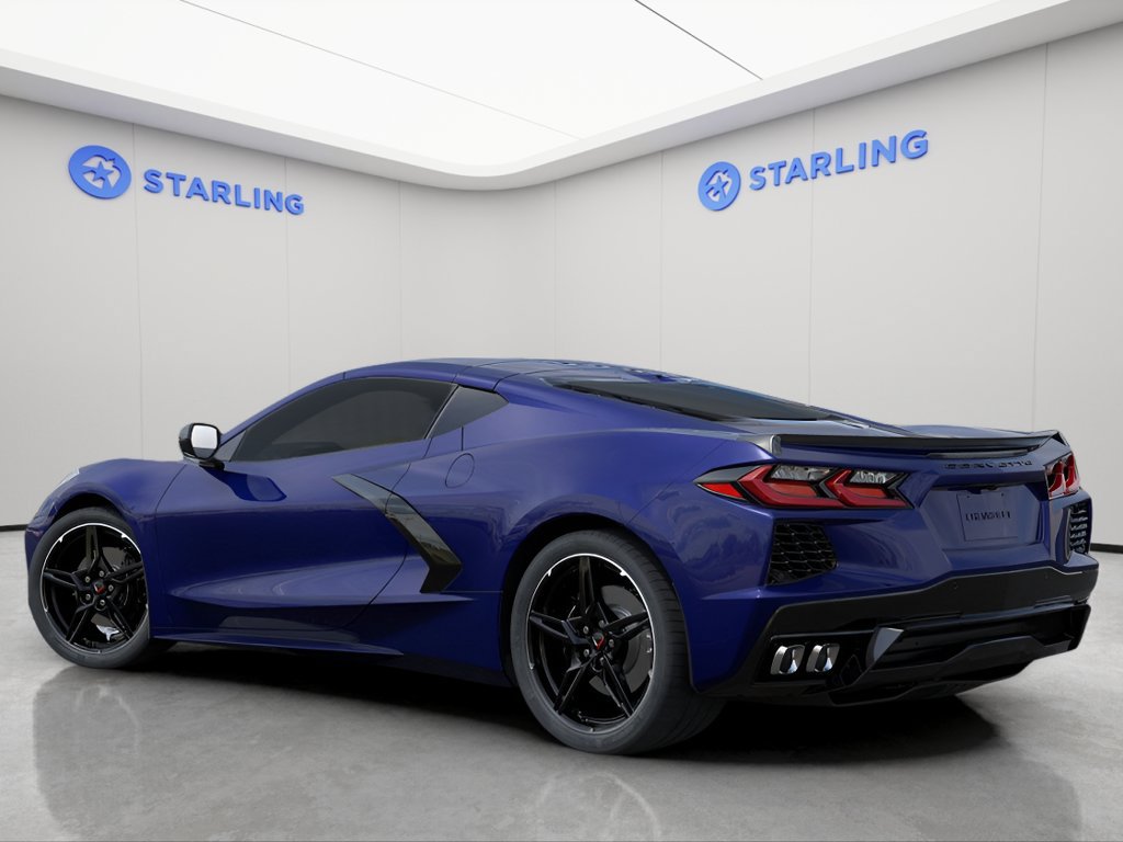 Used 2025 Chevrolet Corvette Stingray Preferred Cpe w/ Stealth Interior Trim Package RWD image 3
