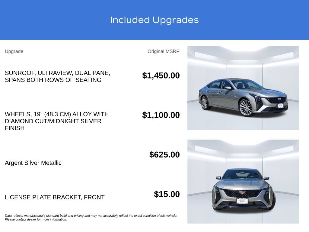 New 2026 Cadillac CT5 Premium Luxury RWD image 3