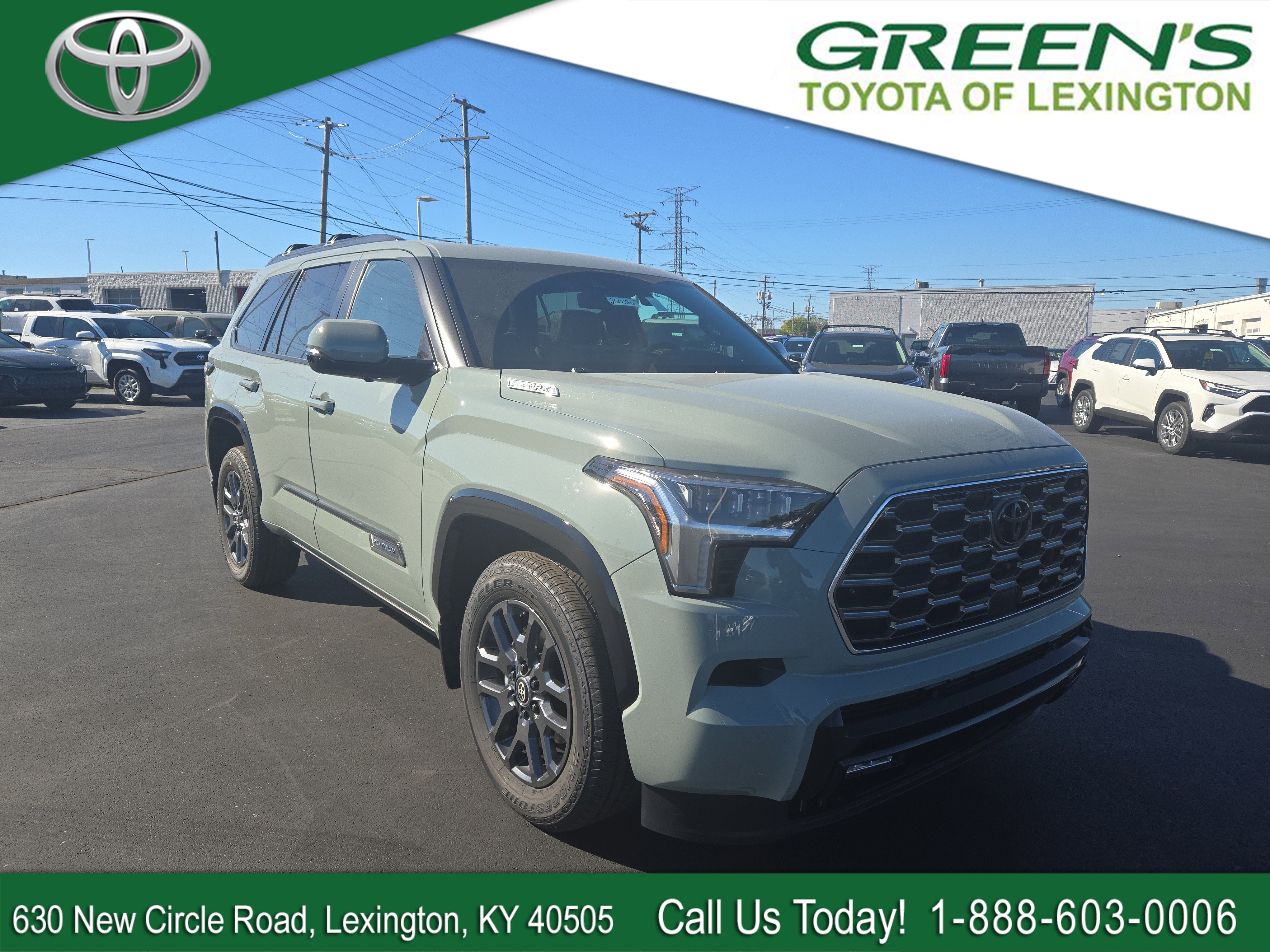 New 2026 Toyota Sequoia Platinum image 1