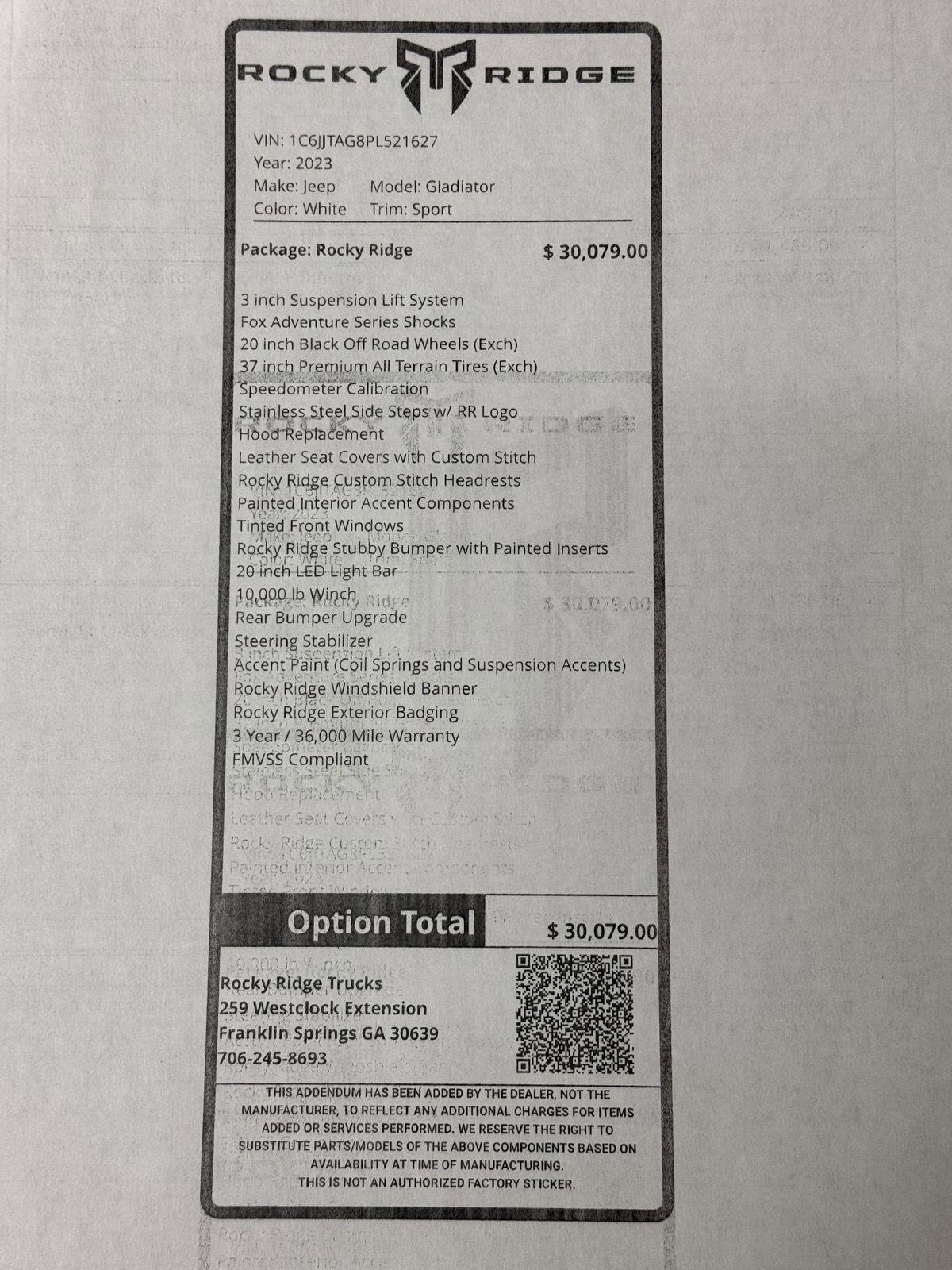 Used 2023 Jeep Gladiator Sport image 40