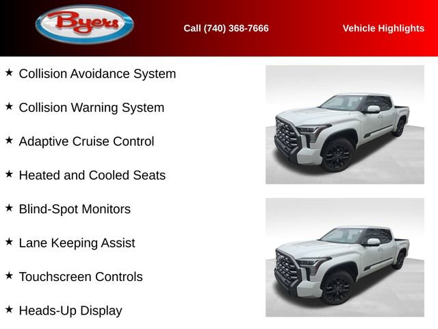 Used 2022 Toyota Tundra Platinum w/ Advanced Package image 10