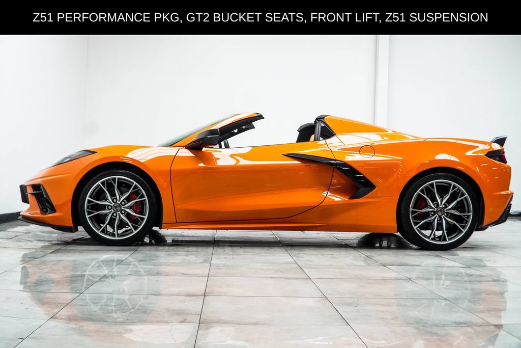 Used 2024 Chevrolet Corvette Stingray Preferred Conv w/ Z51 Performance Package RWD image 13