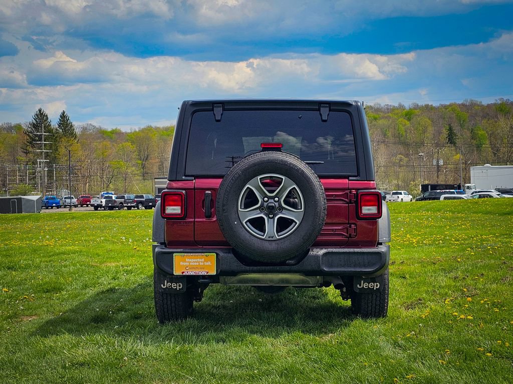 Used 2021 Jeep Wrangler Unlimited Sport AWD/4WD image 4