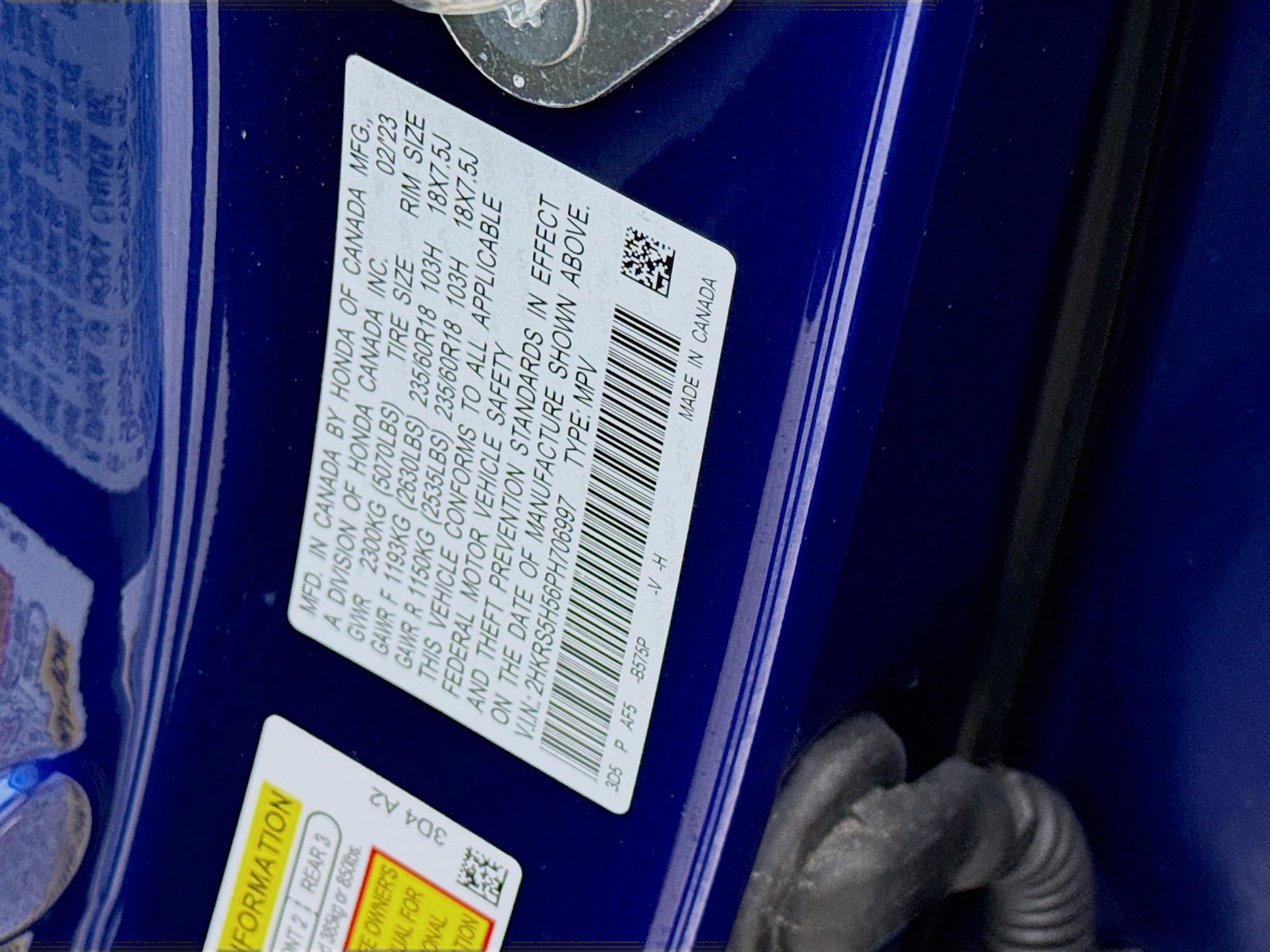 Certified 2023 Honda CR-V Sport image 37