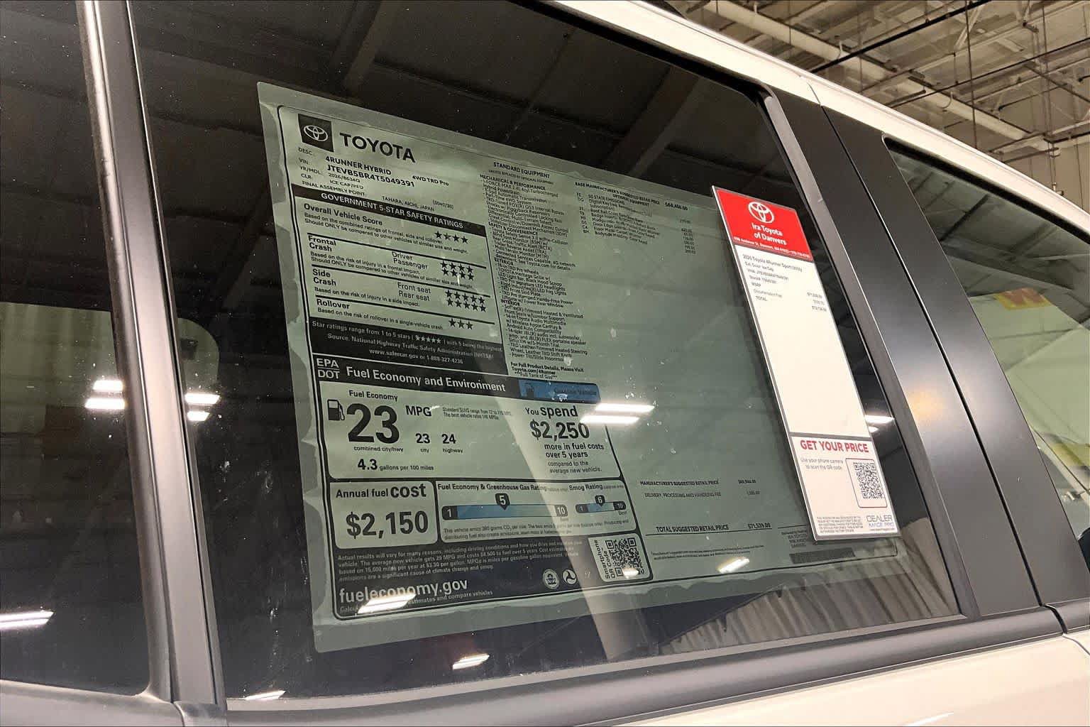 New 2026 Toyota 4Runner TRD Pro AWD/4WD image 21
