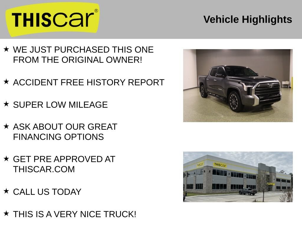 Used 2024 Toyota Tundra Limited w/ Power Package AWD/4WD image 12