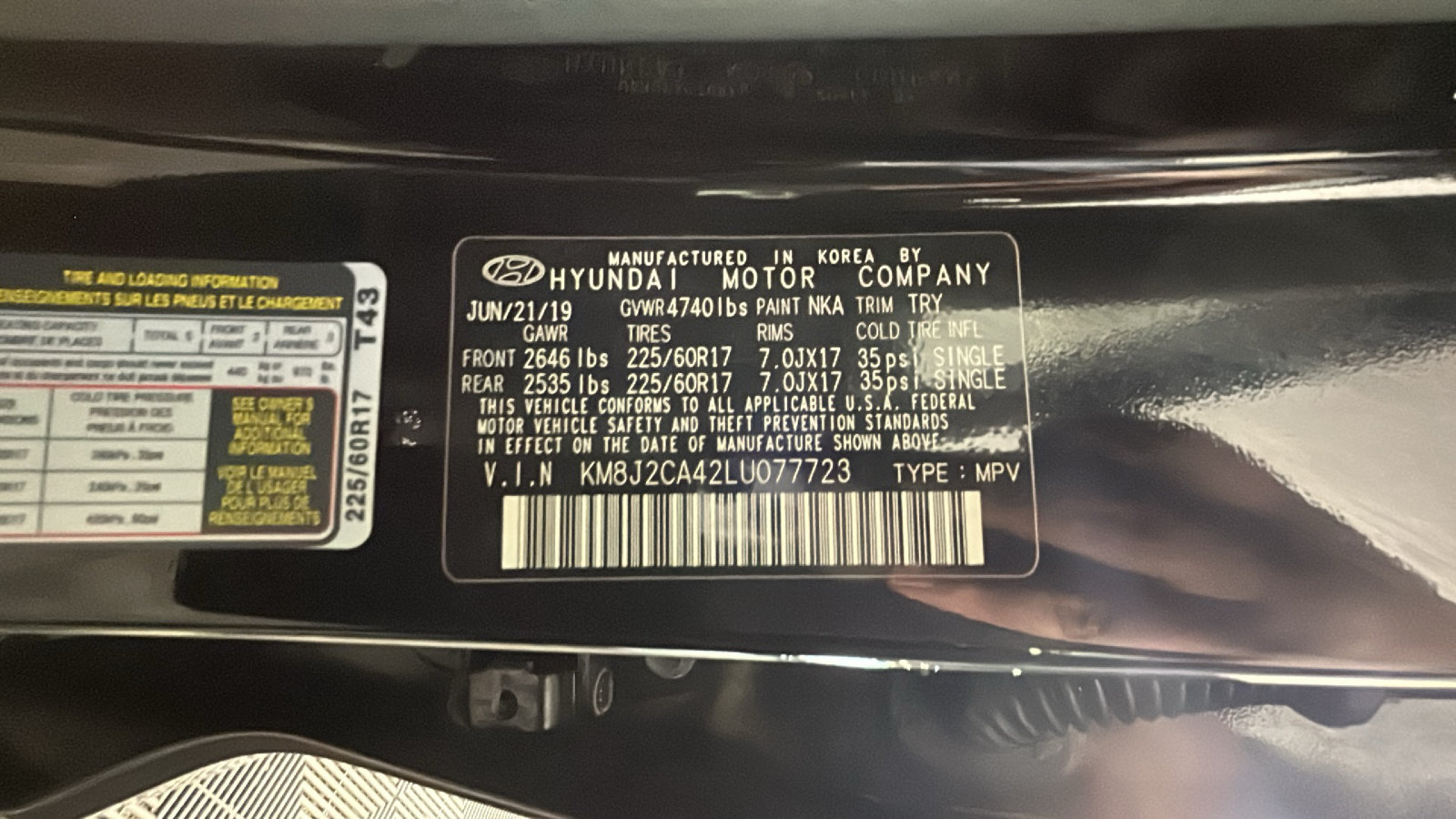 Used 2020 Hyundai Tucson SE AWD/4WD image 12