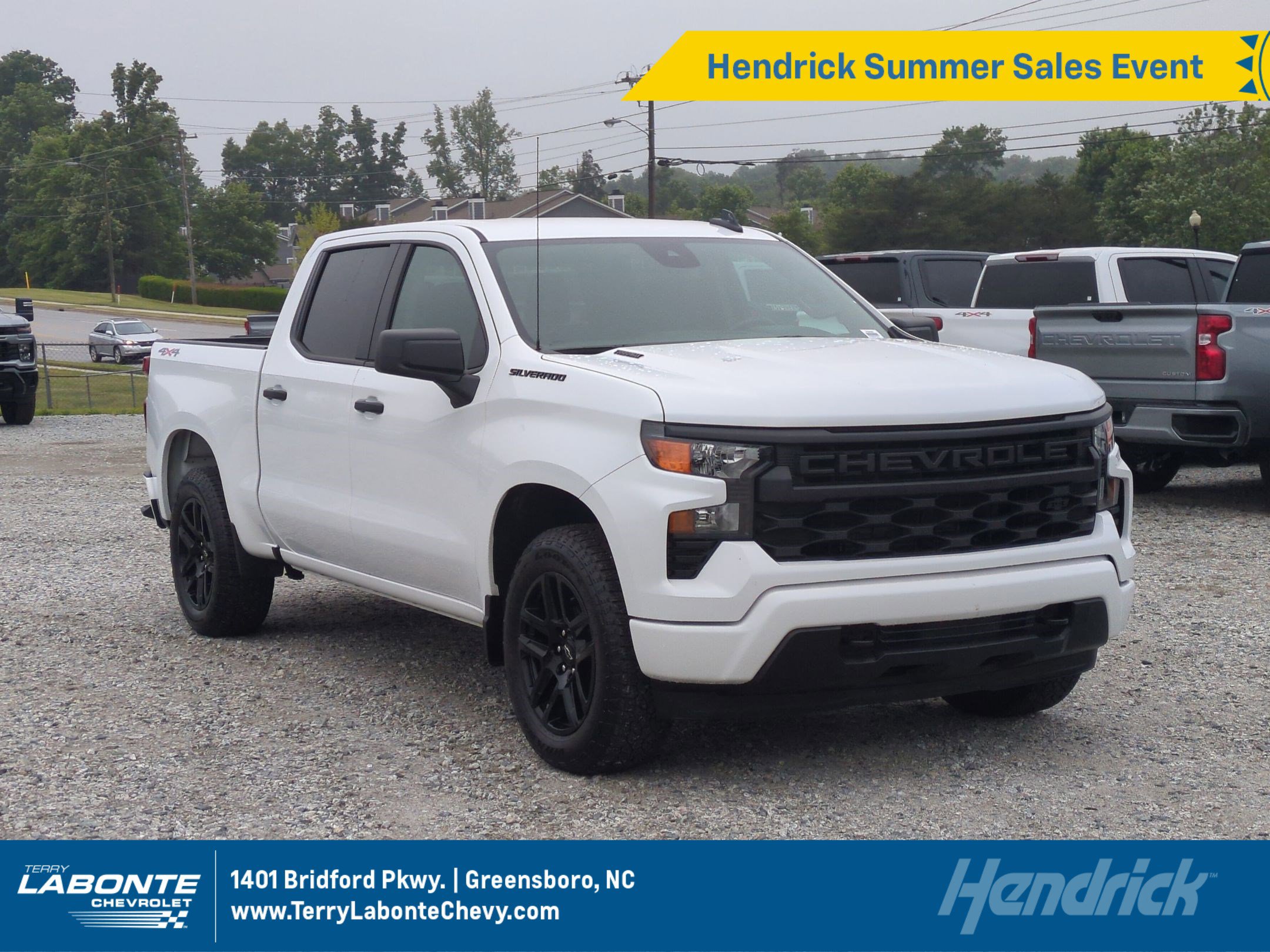 Used 2025 Chevrolet Silverado 1500 Custom w/ LPO, Dark Essentials Package