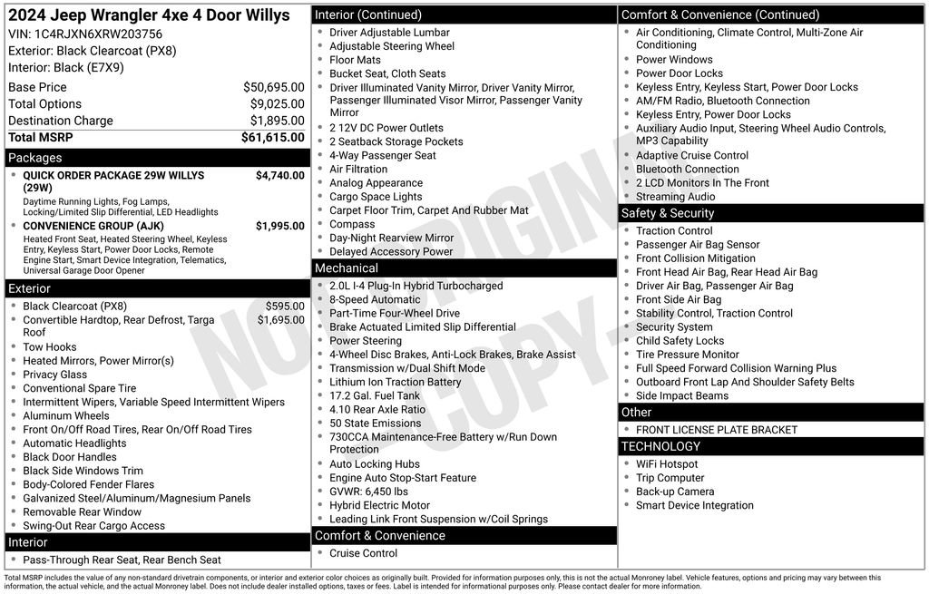 Used 2024 Jeep Wrangler Unlimited image 3