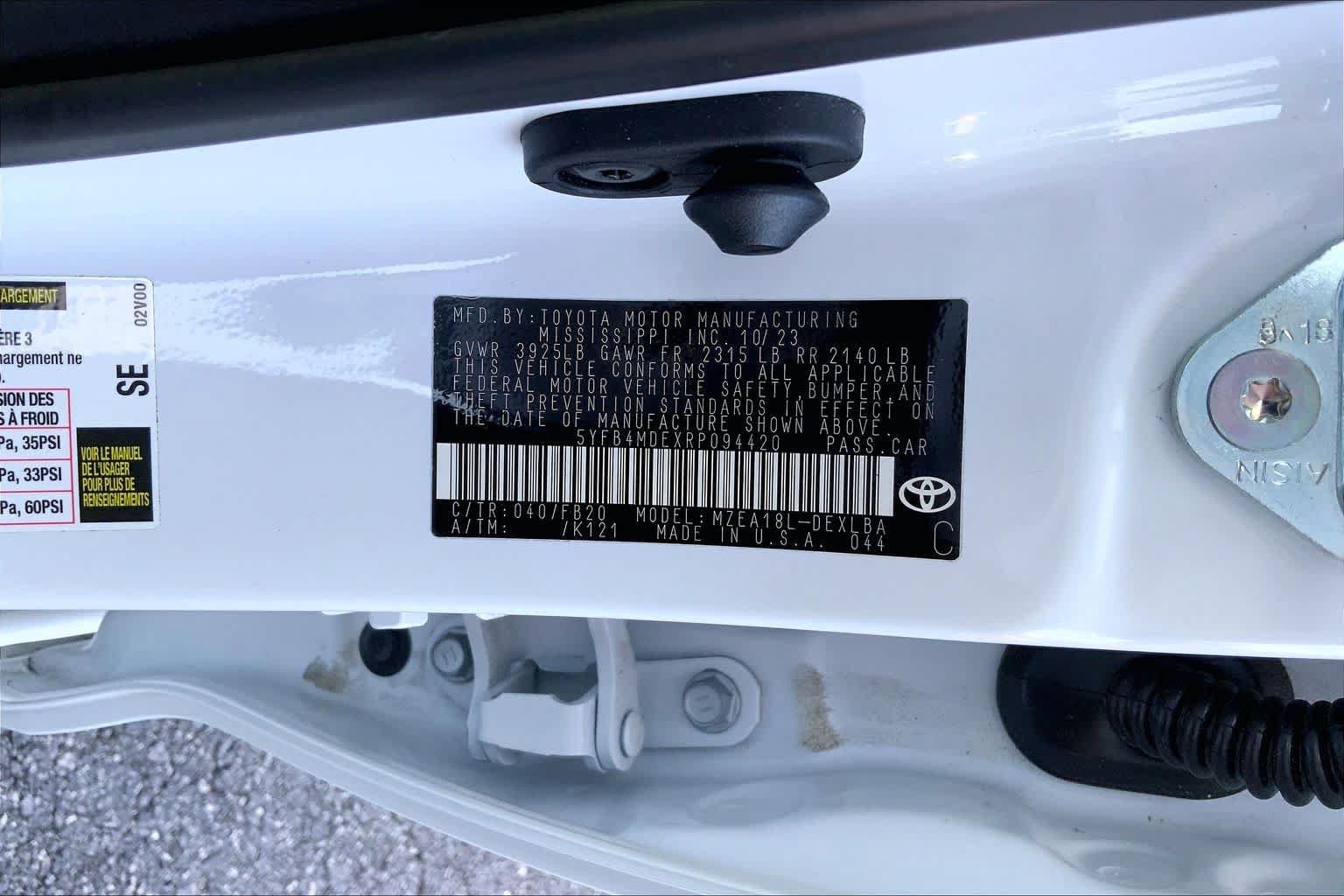 Used 2024 Toyota Corolla LE FWD image 29