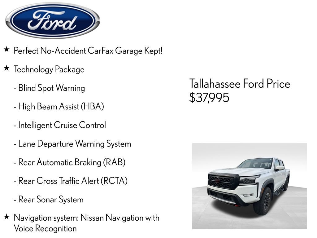 Used 2023 Nissan Frontier PRO-4X w/ Technology Package image 7