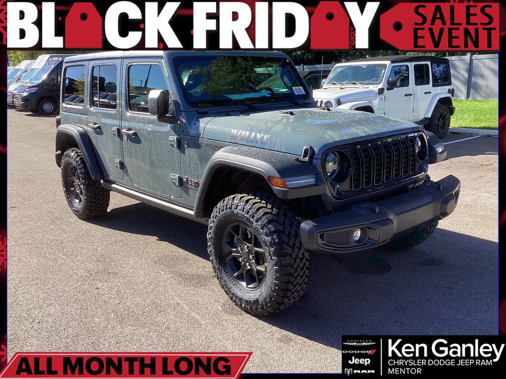 New 2026 Jeep Wrangler Willys