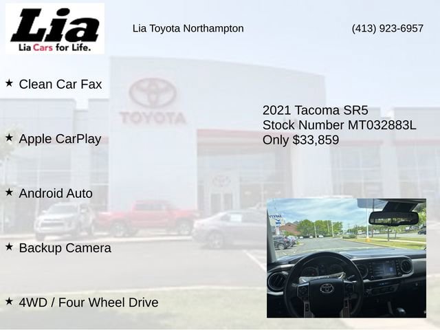 Used 2021 Toyota Tacoma SR5 AWD/4WD image 7