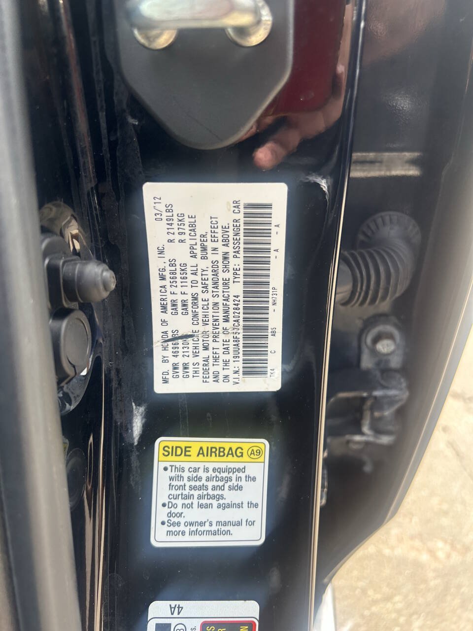 Used 2012 Acura TL w/ Technology Package FWD image 14