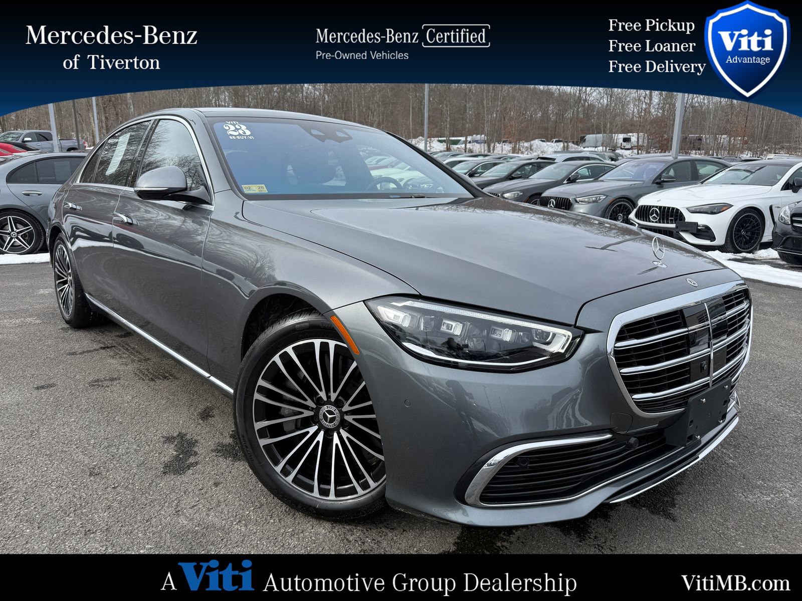 Certified 2023 Mercedes-Benz S 580 4MATIC Sedan