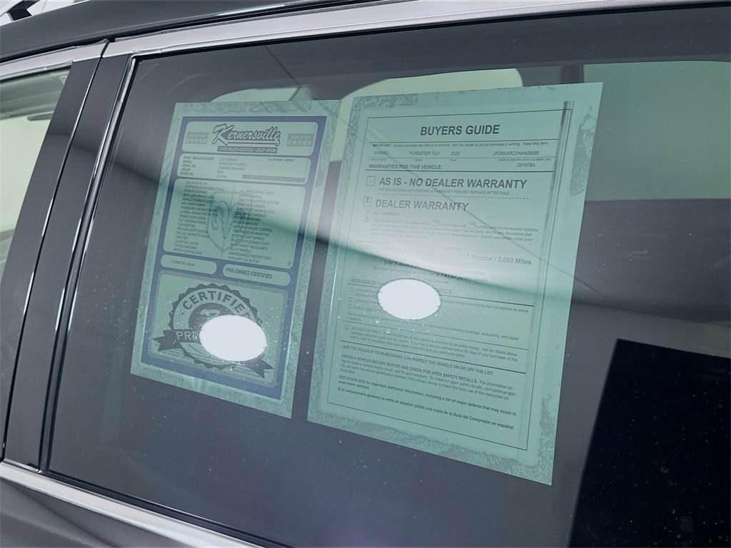 Used 2022 Subaru Forester Touring w/ Popular Package #2 image 36