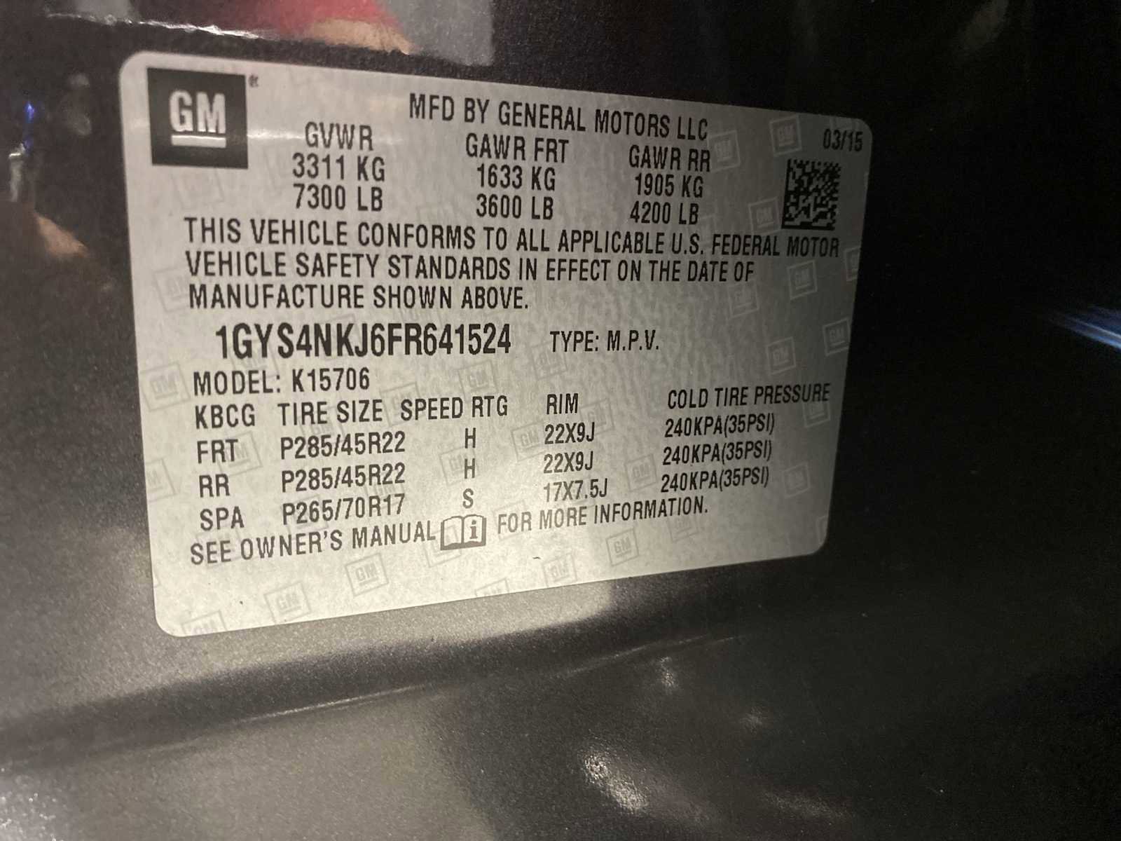 Used 2015 Cadillac Escalade Premium AWD/4WD image 21