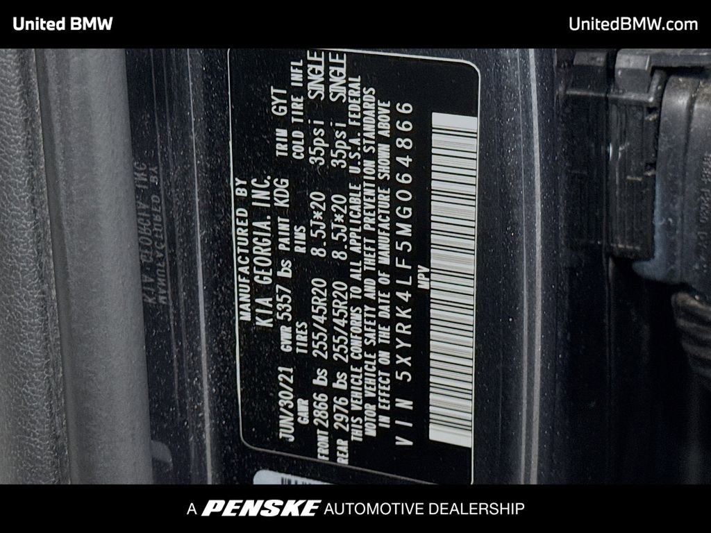 Used 2021 Kia Sorento SX image 15