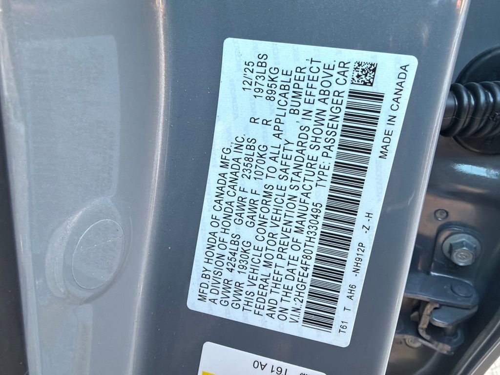 New 2026 Honda Civic Sport image 33