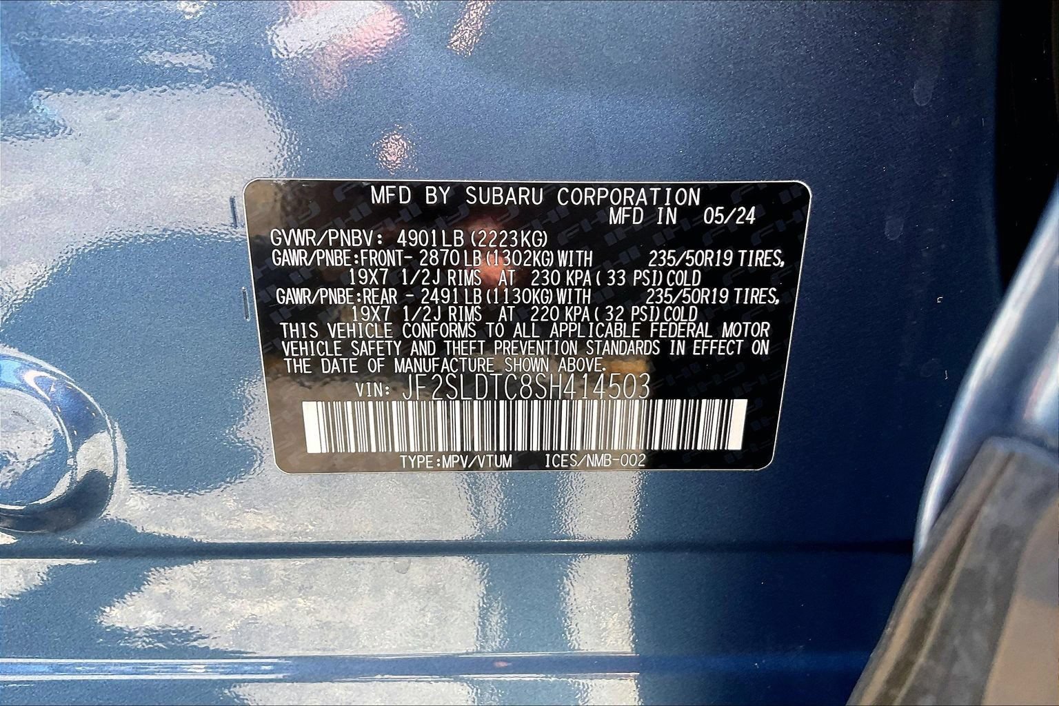 Certified 2025 Subaru Forester Touring AWD/4WD image 33