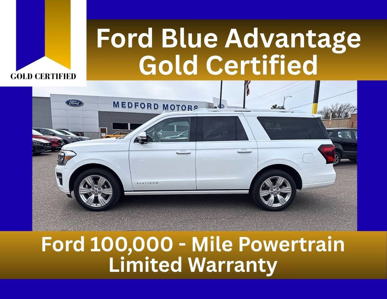 Certified 2023 Ford Expedition Max Platinum