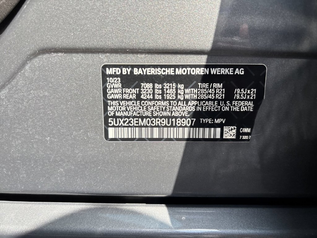 Certified 2024 BMW X7 xDrive40i w/ M Sport Package AWD/4WD image 23