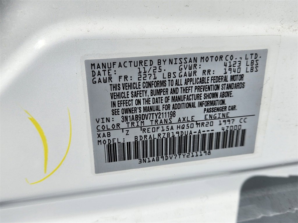 New 2026 Nissan Sentra SR image 4