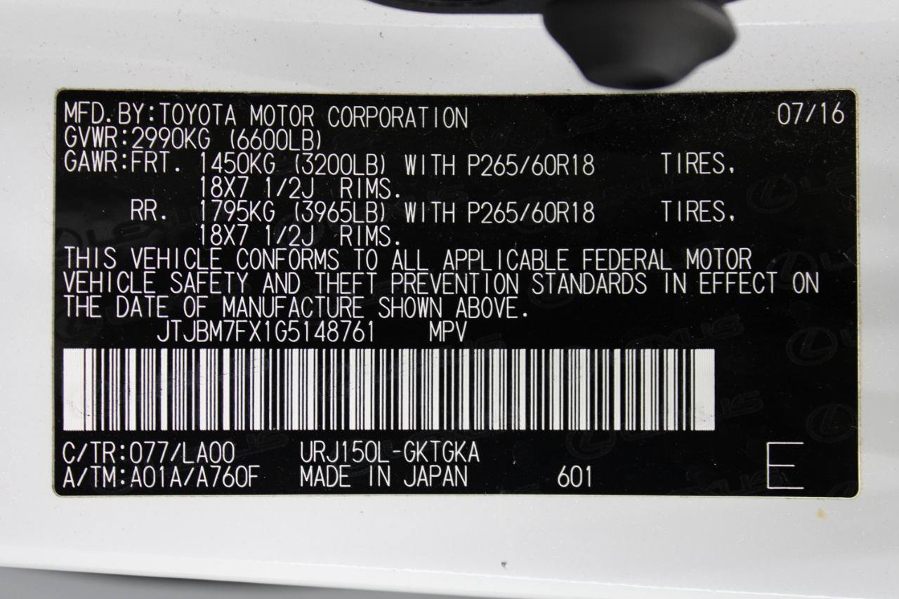 Used 2016 Lexus GX 460 w/ Premium Package AWD/4WD image 97