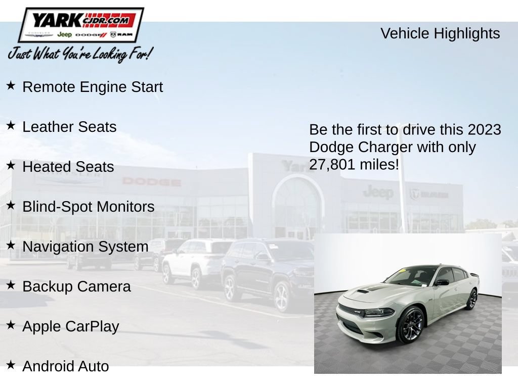 Certified 2023 Dodge Charger R/T w/ Daytona Edition Group RWD image 13