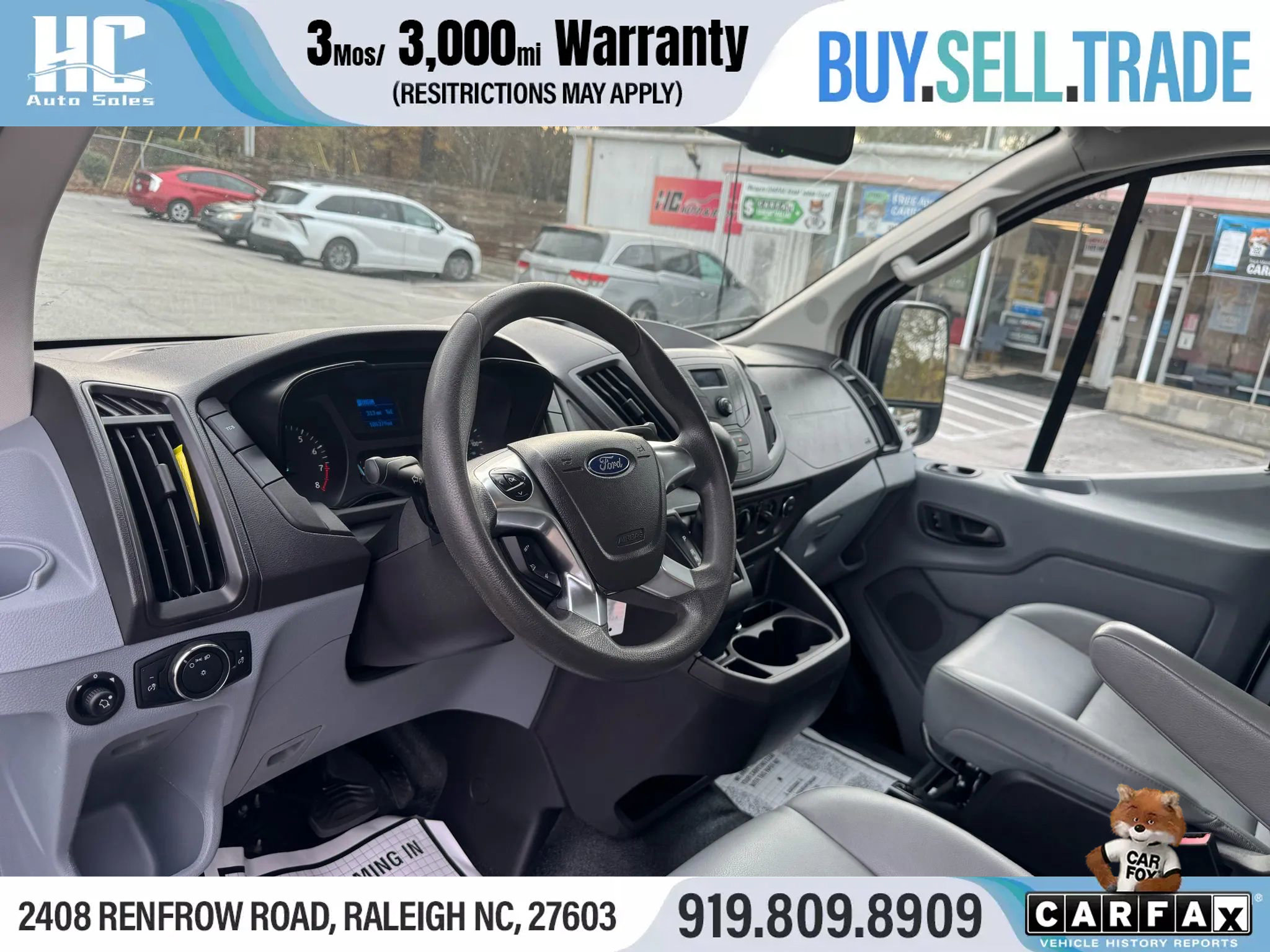 Used 2015 Ford Transit 350 148 Low Roof w/ Exterior Upgrade Package image 13