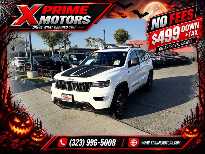 Used 2018 Jeep Grand Cherokee Trailhawk w/ Trailhawk Luxury Group AWD/4WD image 3