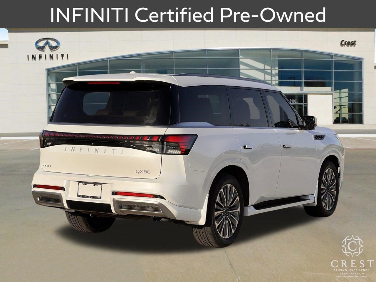 Certified 2026 INFINITI QX80 Luxe w/ Cargo Package RWD image 3