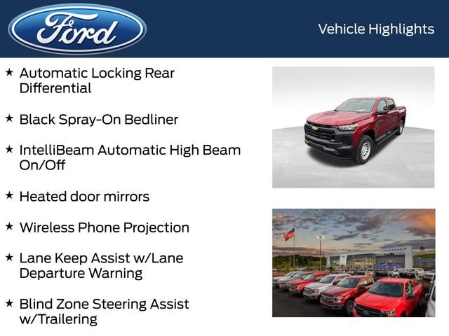 Used 2025 Chevrolet Colorado W/T w/ Advanced Trailering Package RWD image 12