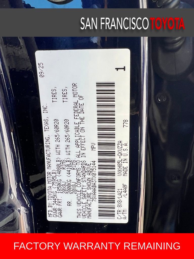 Certified 2026 Toyota Sequoia Platinum w/ Tow Technology Package AWD/4WD image 45