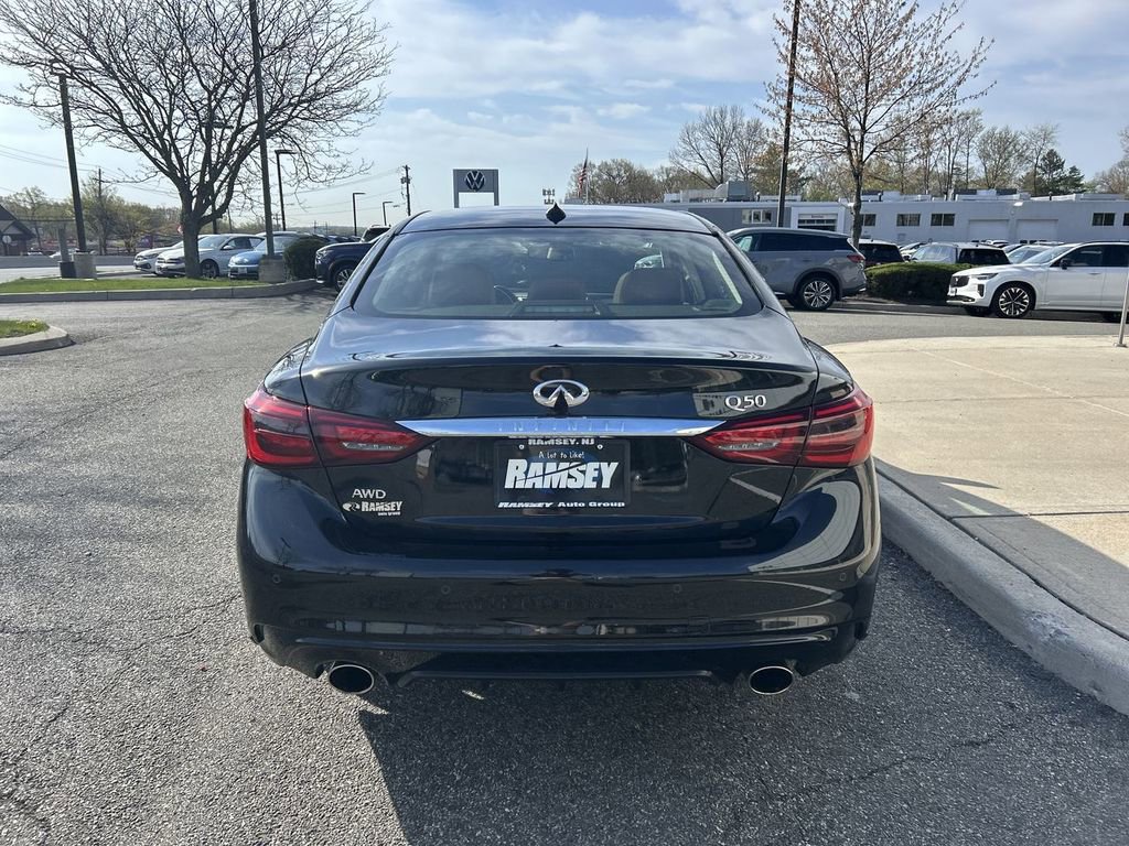 Certified 2023 INFINITI Q50 Luxe w/ Cargo Package AWD/4WD image 7