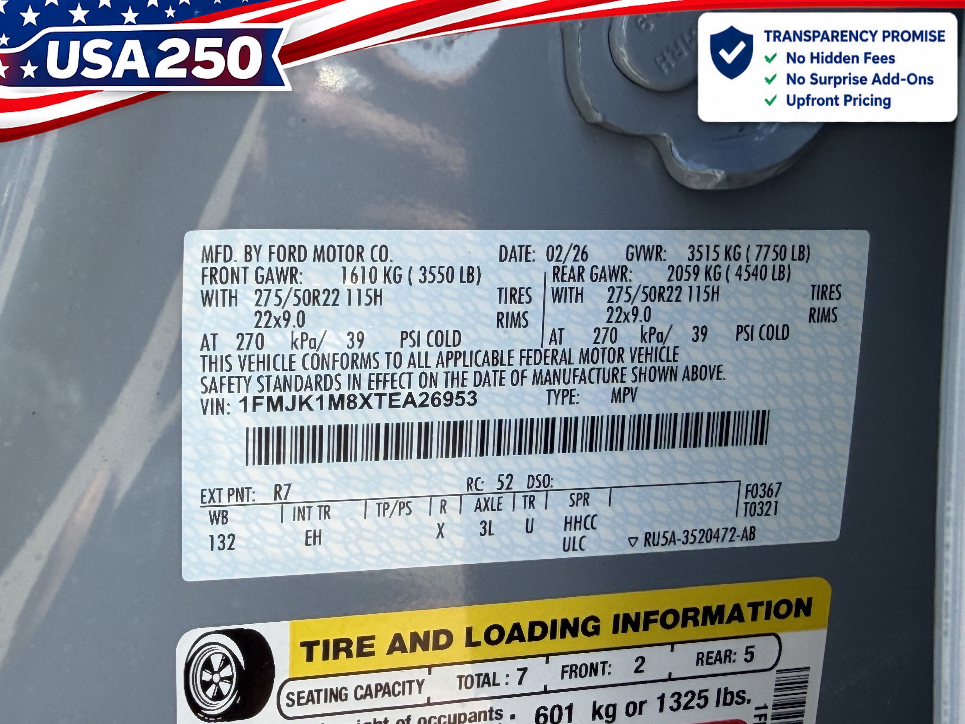 New 2026 Ford Expedition Max Platinum w/ Stealth Appearance Package AWD/4WD image 27