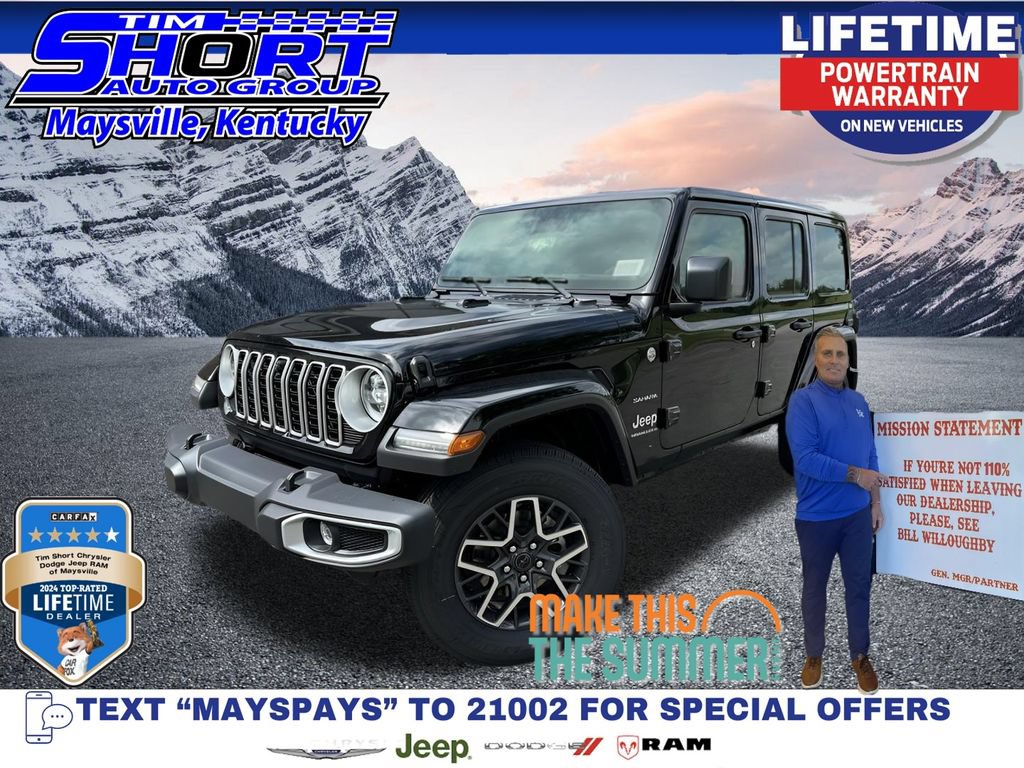 New 2024 Jeep Wrangler Unlimited Sahara w/ Technology Group