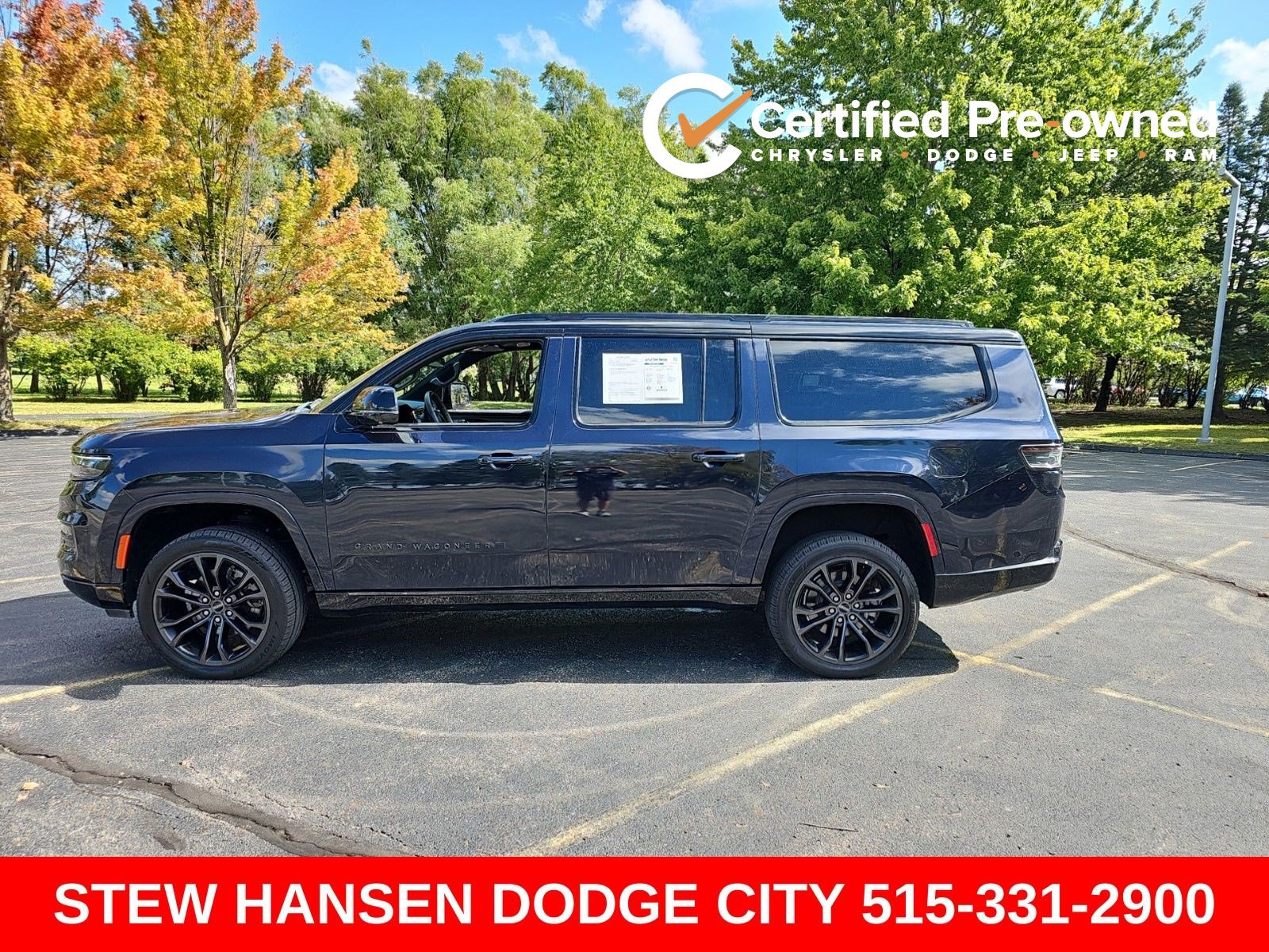 Used 2024 Jeep Grand Wagoneer L Series II w/ Quick Order Packagew 28T