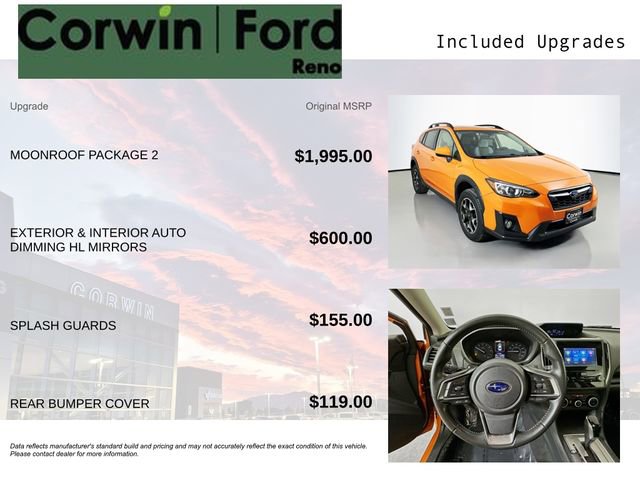 Used 2020 Subaru Crosstrek 2.0i Premium w/ Moonroof Package 2 image 3