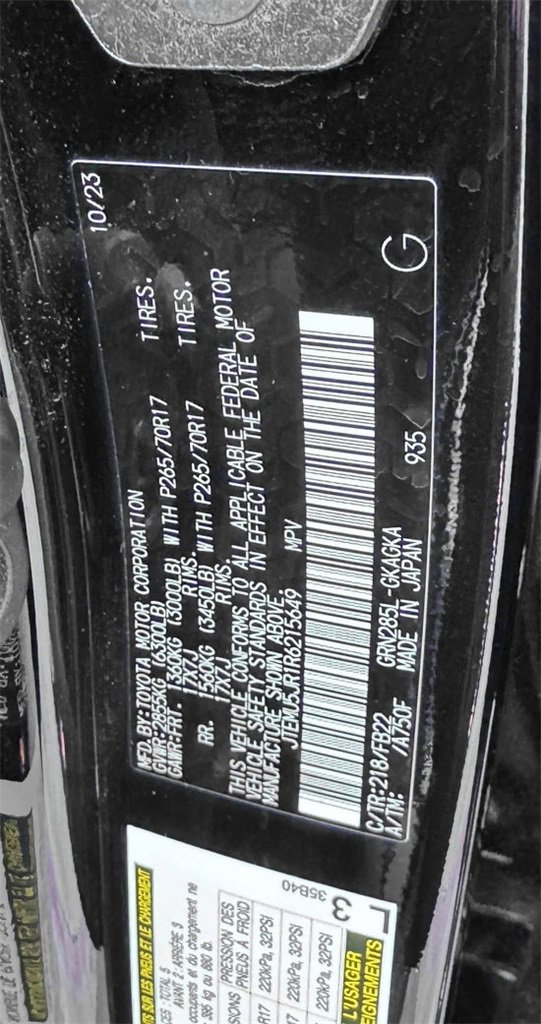 Used 2024 Toyota 4Runner SR5 image 29