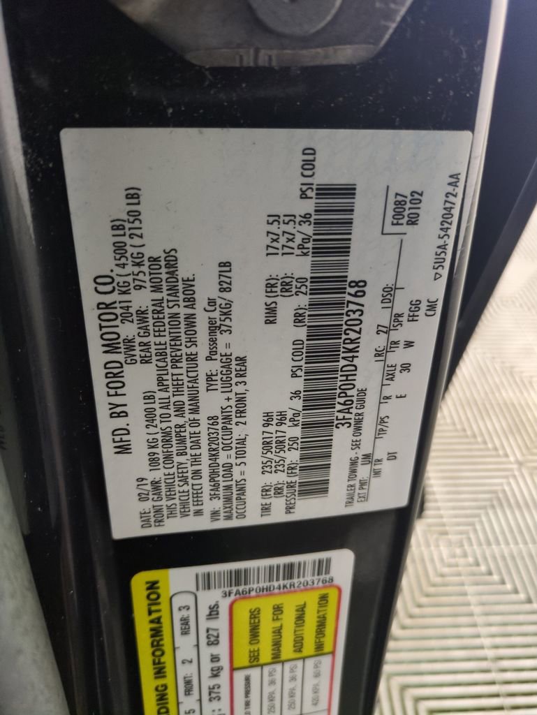 Used 2019 Ford Fusion SE image 30