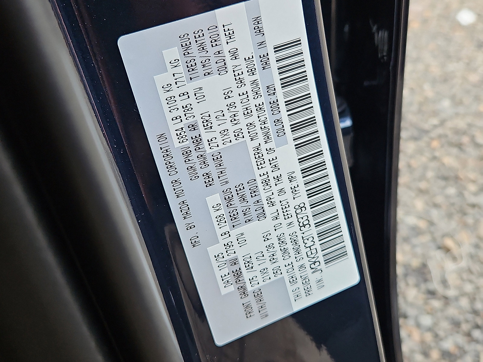 New 2026 MAZDA CX-90 3.3 Turbo S w/ Premium Plus image 20