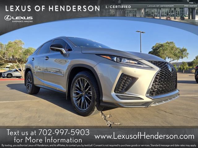 Certified 2022 Lexus RX 350 F Sport w/ Accessory Package FWD image 1