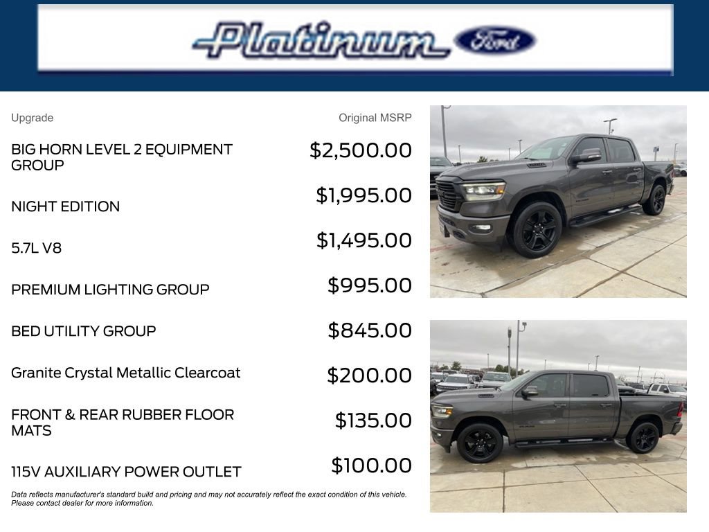 Used 2020 RAM 1500 Lone Star image 11