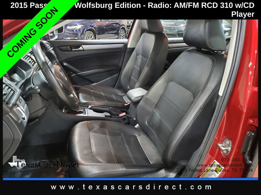 Used 2015 Volkswagen Passat 1.8T Wolfsburg Edition image 6