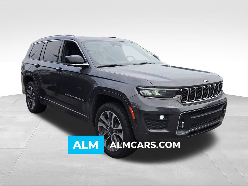 Used 2021 Jeep Grand Cherokee L Overland w/ Luxury Tech Group IV AWD/4WD video 1